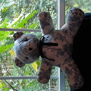 Blue and White Vera Bradley bear